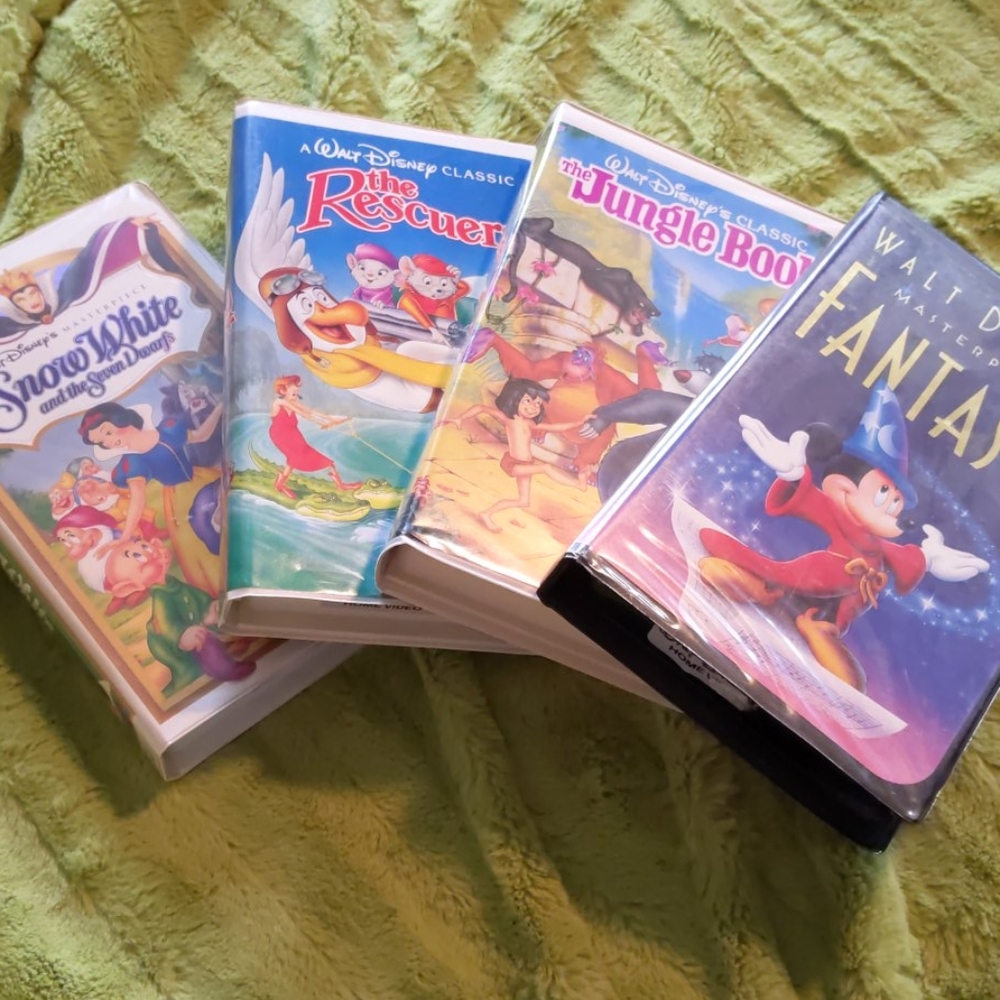 Disney vhs movie bundle